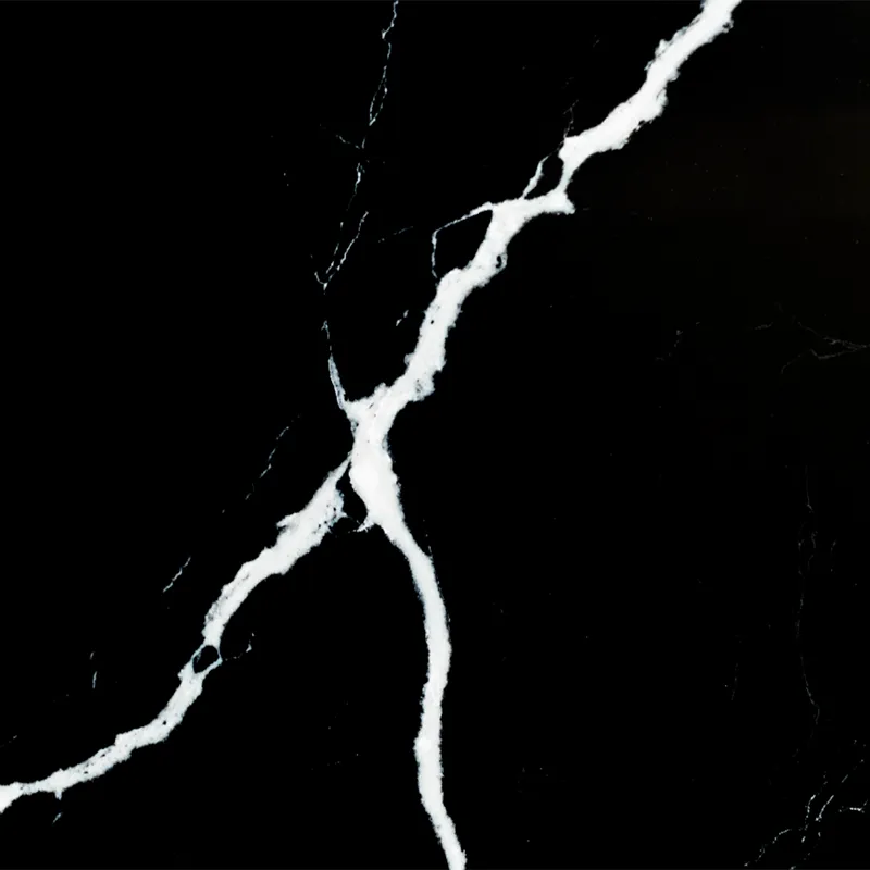 Штучний кварцовий камінь Vicostone BQ8740 Nero Marquina — фото 1 — MAS — Modern Acrylic Stone