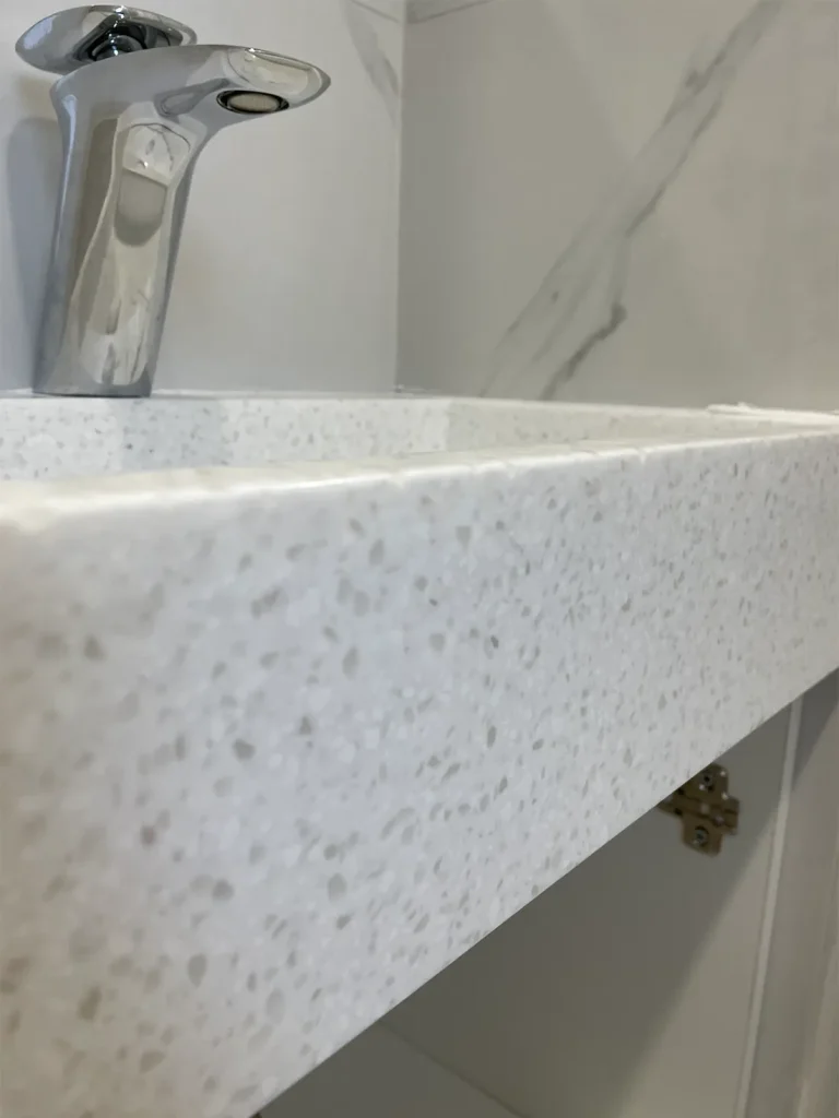 Умивальник з акрилового каменю Grandex J-504 Cut Diamond — фото 3 — MAS — Modern Acrylic Stone