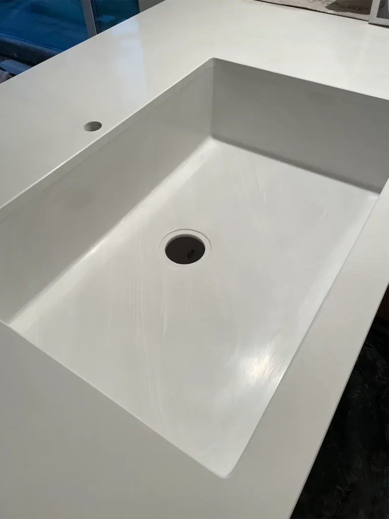 Кухонная мойка из акрилового камня Grandex M-727 Venice A — фото 1 — MAS — Modern Acrylic Stone