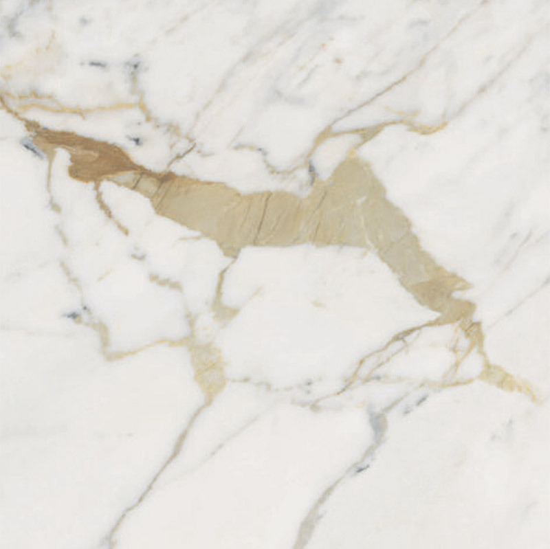 Широкоформатная керамогранитная плита Marazzi Grande Marble Look Golden White — фото 1 — MAS — Modern Acrylic Stone