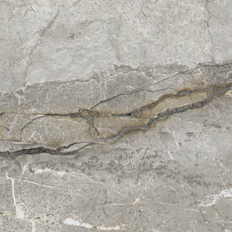 Широкоформатная керамогранитная плита Marazzi Grande Stone Look Silver Root Grey 3D — фото 1 — MAS — Modern Acrylic Stone
