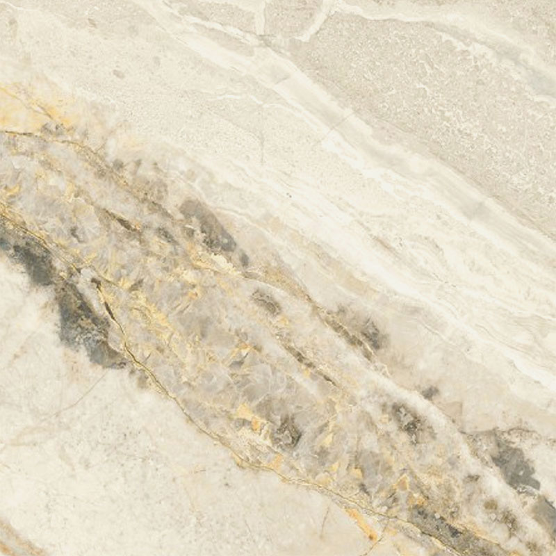 Широкоформатна керамогранітна плита Keralini Breccia Stone Beige — фото 1 — MAS — Modern Acrylic Stone