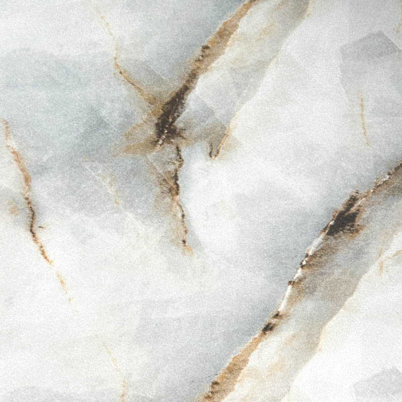 Широкоформатна керамогранітна плита Ascale Aura Lux White — фото 1 — MAS — Modern Acrylic Stone