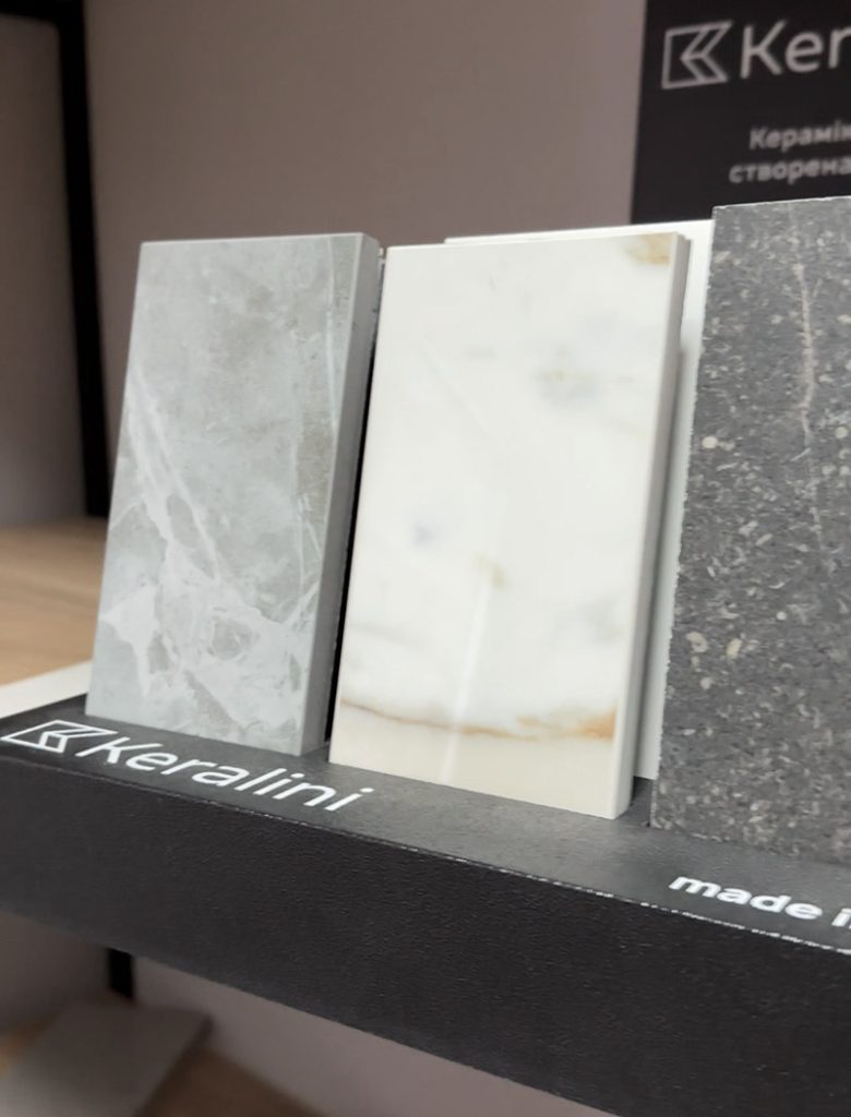 Зразки Keralini — MAS — Modern Acrylic Stone
