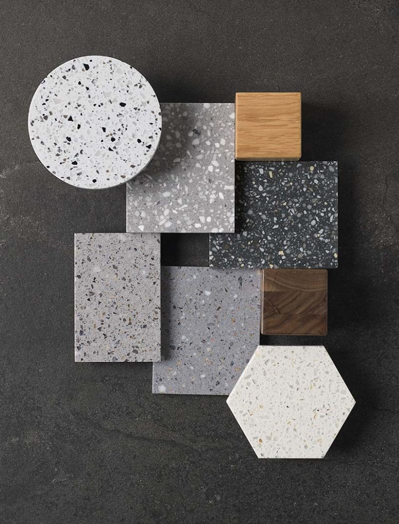 Образцы акрилового камня Krion — MAS — Modern Acrylic Stone
